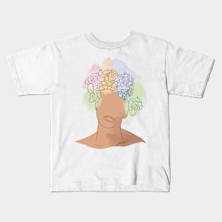 Flower1 Kids T-Shirt